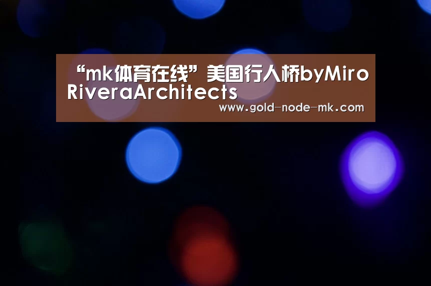 “mk体育在线”美国行人桥byMiroRiveraArchitects(图3) mk体育下载